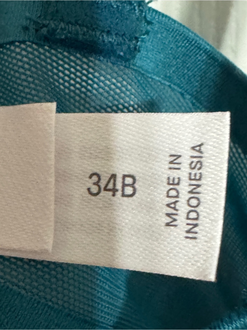 Auden Teal Underwire Bra - Deep Teal Support - Picture 3 of 5
